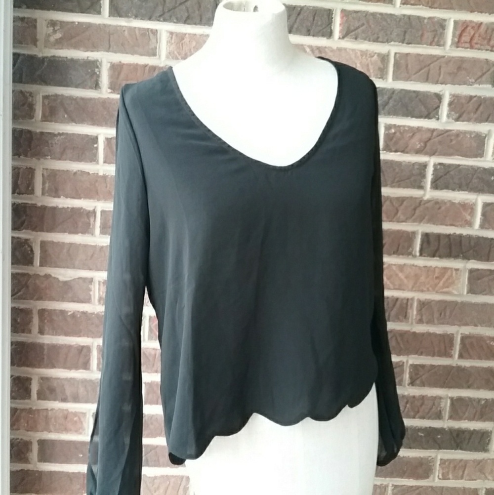 Lost April Crop Top